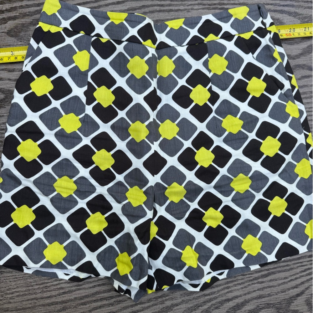 Milly High Waist Shorts - Black, Gray, and Yellow